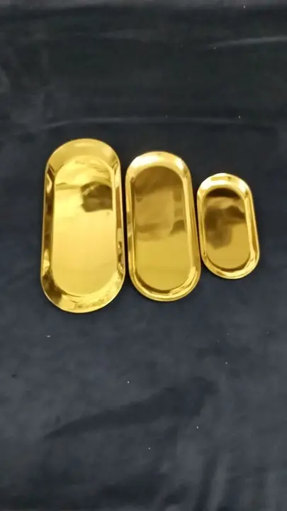 Поднос десертный золото макси