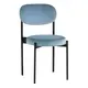 Стул Монако черный голубой - изображение 1